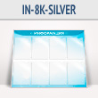 �������������� ����� � 8 ��������� �4 ������� (IN-8K-SILVER)